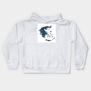 Solar Greece Kids Hoodie